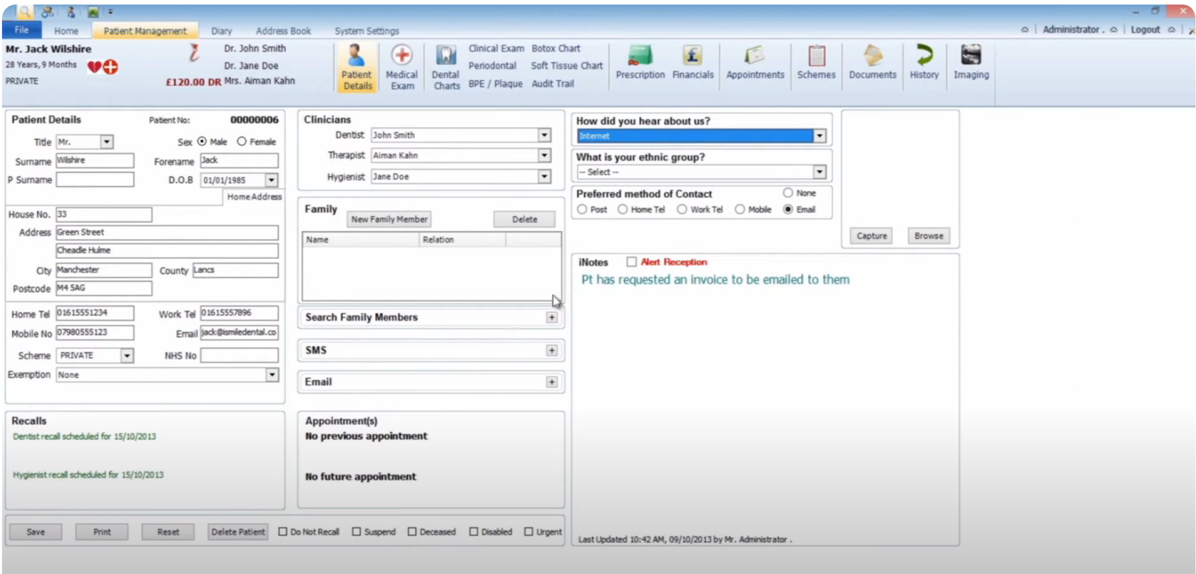 Dental Clinics ERP Solution screenshot 2
