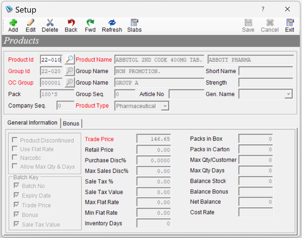 Pharma ERP & Accounting System screenshot 1