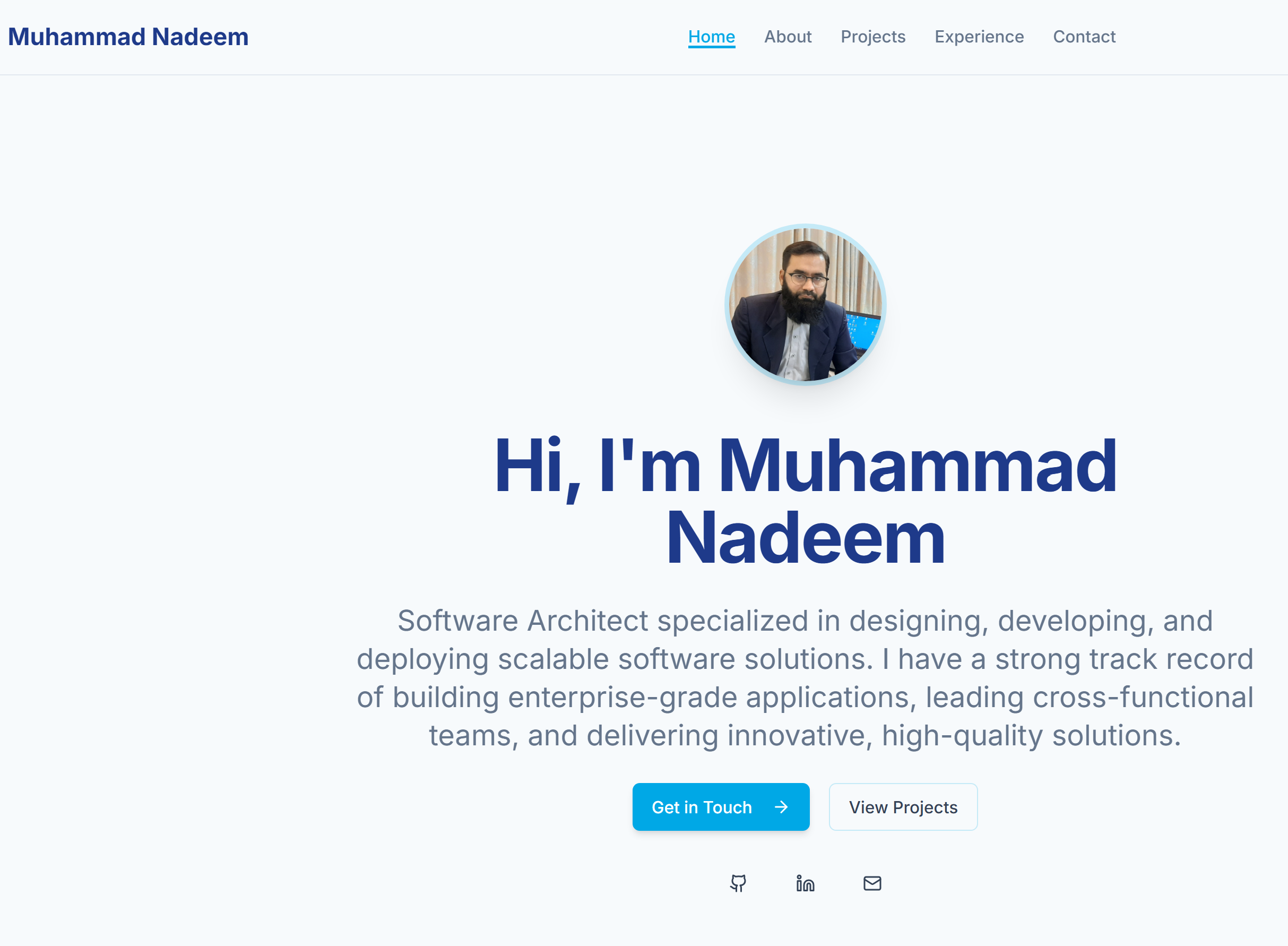 Portfolio Website with Admin Dashboard