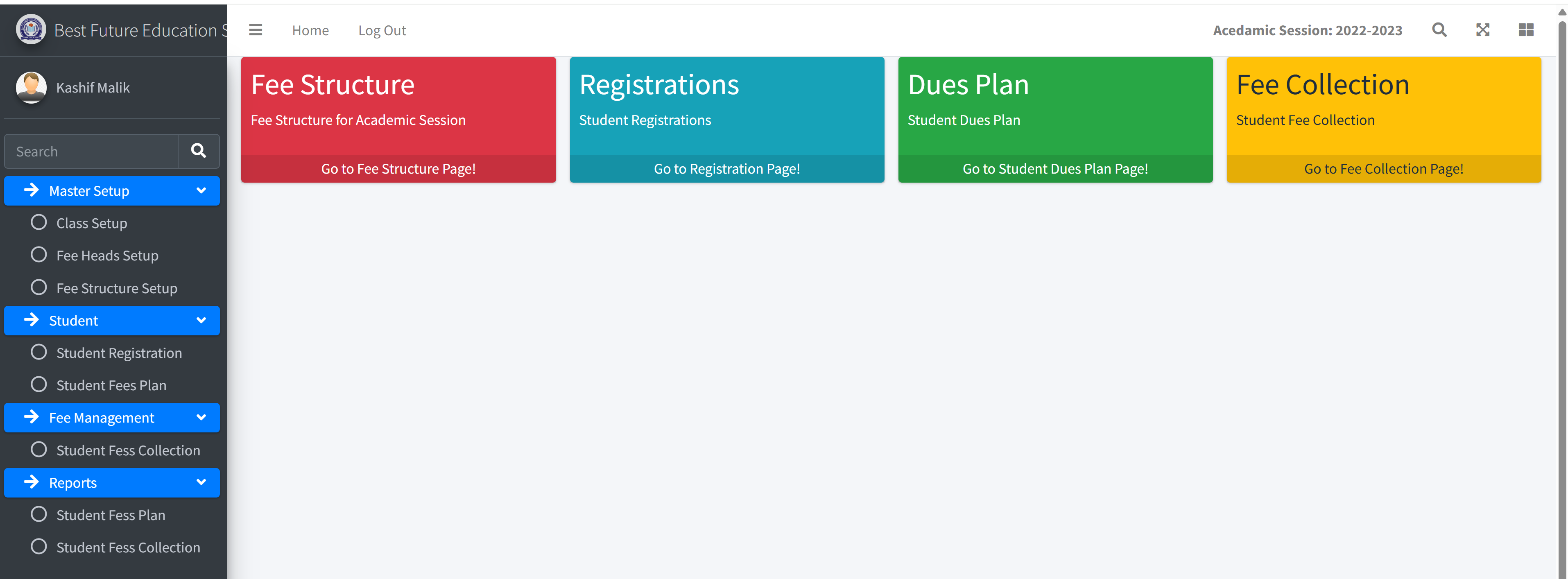 School CMS Web App