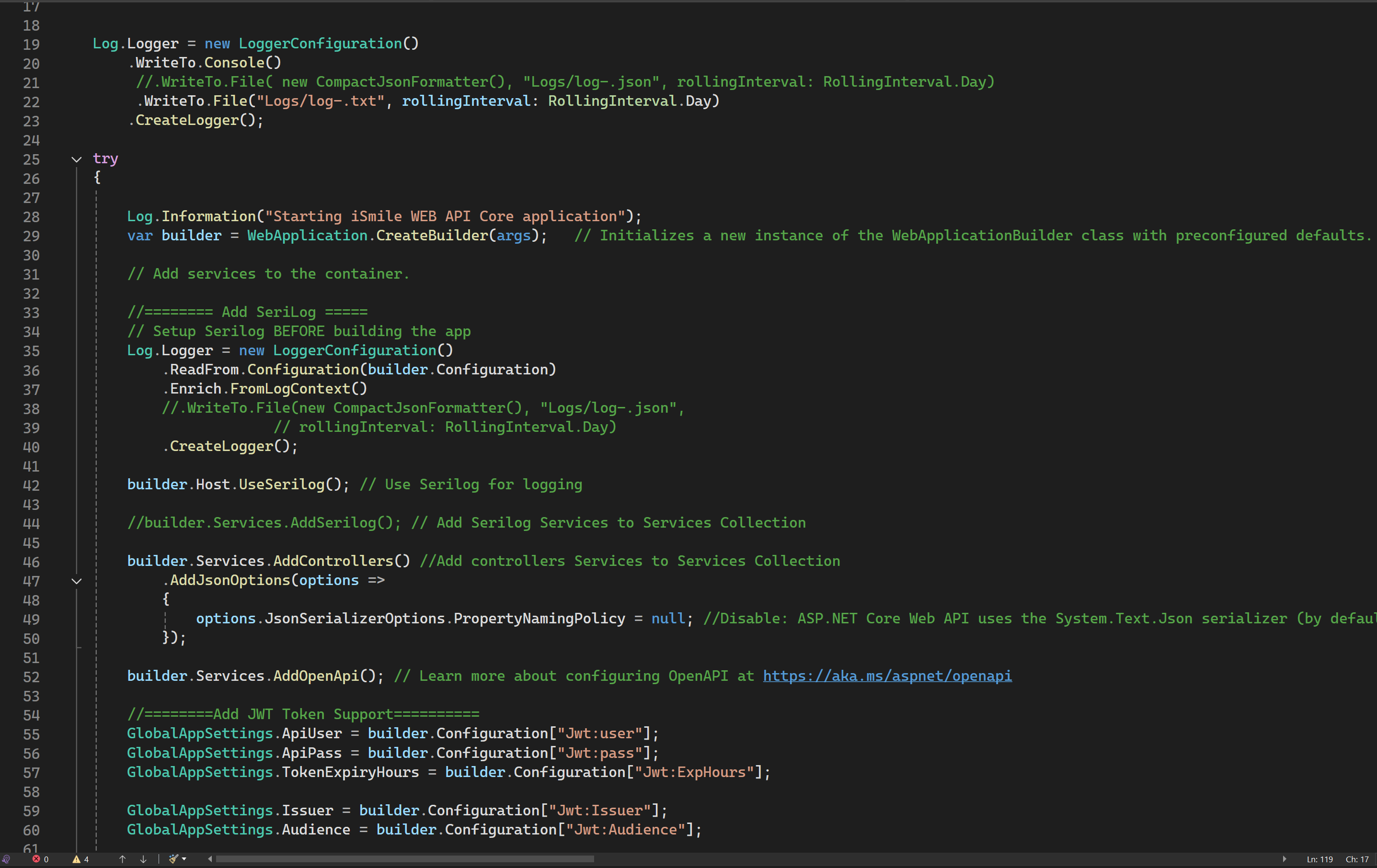 Dental Web API Gateway screenshot 3